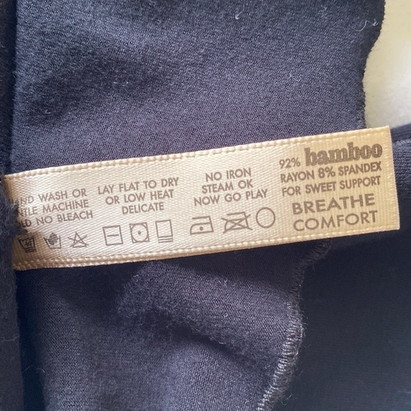 GRACE cowl neck half sleeve top Black Cloud S/M - Picture 8 of 8